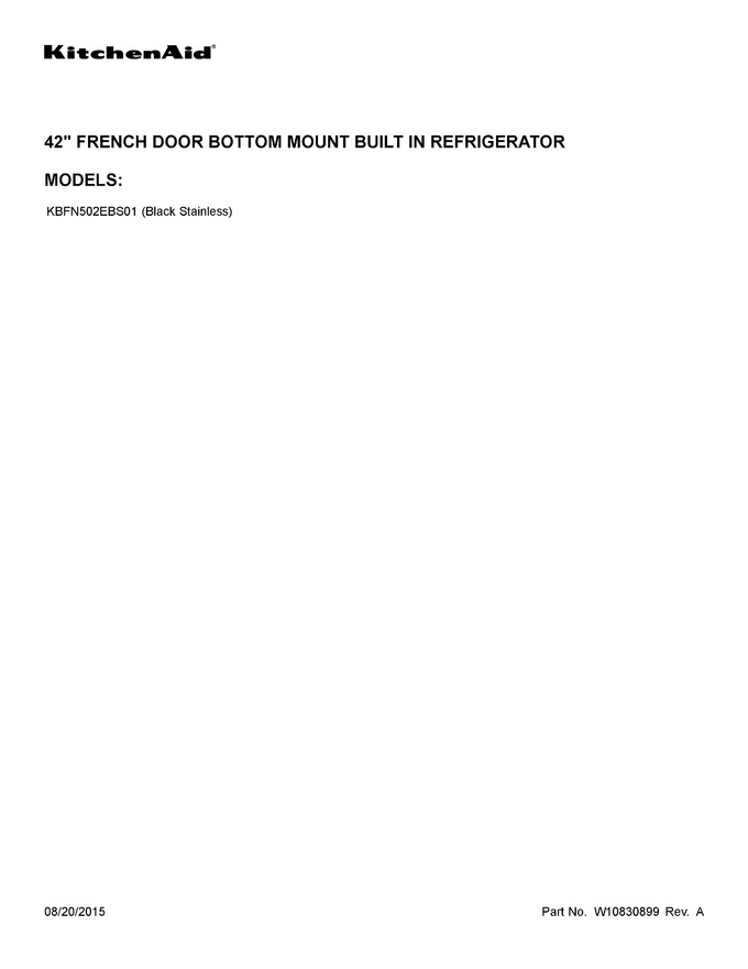 Diagram for KBFN502EBS01