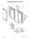 Diagram for 05 - Refrigerator Door Parts