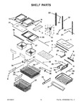 Diagram for 08 - Shelf Parts