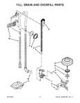 Diagram for 05 - Fill, Drain And Overfill Parts