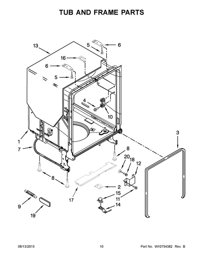 Diagram for WDF520PADB3