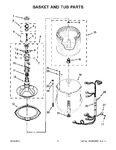 Diagram for 04 - Basket And Tub Parts