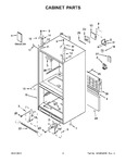 Diagram for 02 - Cabinet Parts