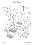 Diagram for 08 - Shelf Parts