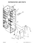 Diagram for 03 - Refrigerator Liner Parts