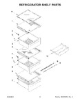 Diagram for 04 - Refrigerator Shelf Parts