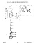 Diagram for 06 - Motor And Ice Container Parts