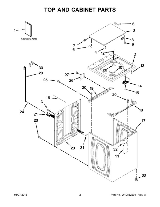 Diagram for WTW5000DW1