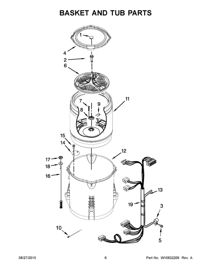 Diagram for WTW5000DW1