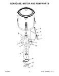 Diagram for 05 - Gearcase, Motor And Pump Parts