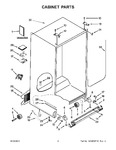 Diagram for 02 - Cabinet Parts