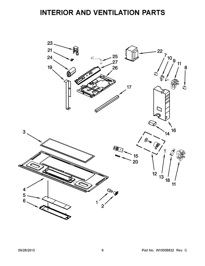 Diagram for WMH2175XVT5