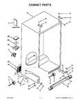 Diagram for 02 - Cabinet Parts