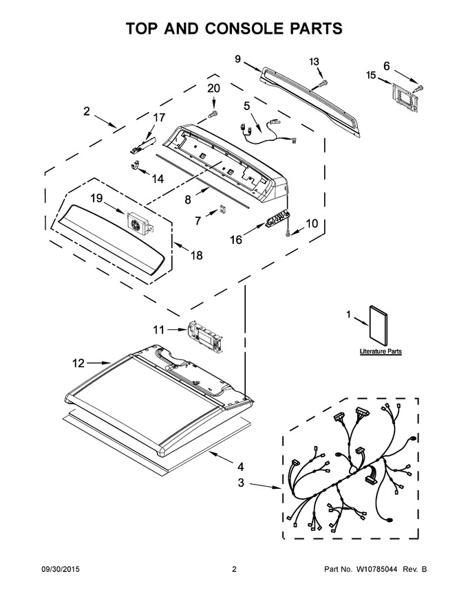 Diagram for YWED8500DC1