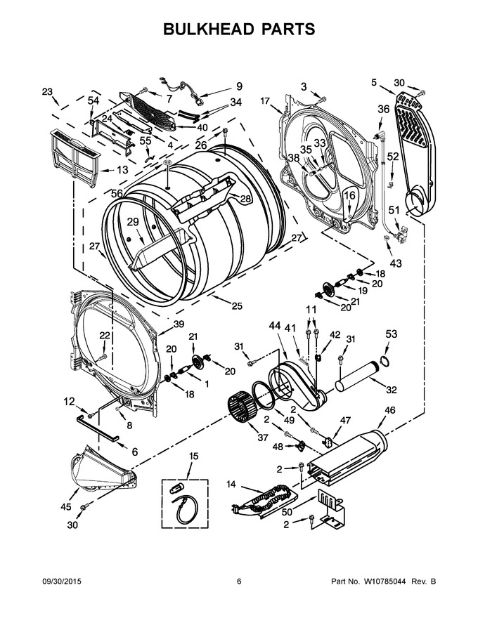 Diagram for YWED8500DC1