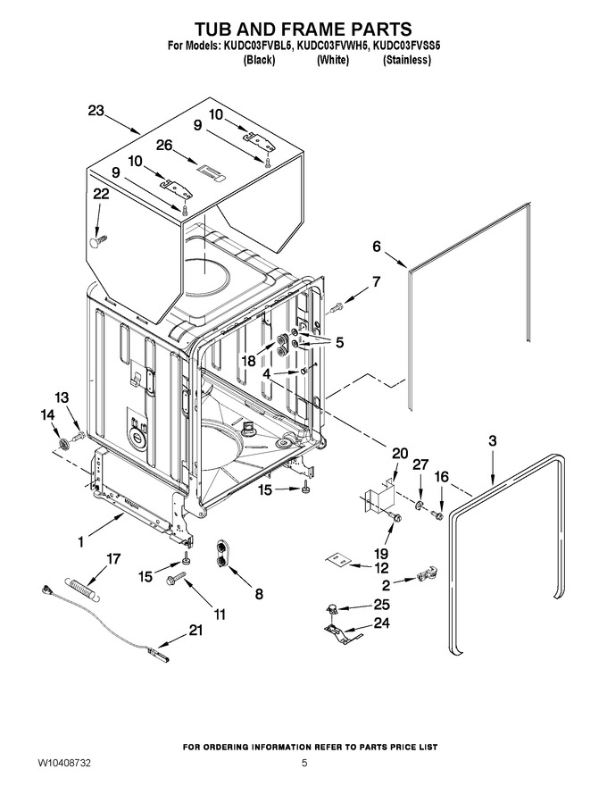 Diagram for KUDC03FVBL5