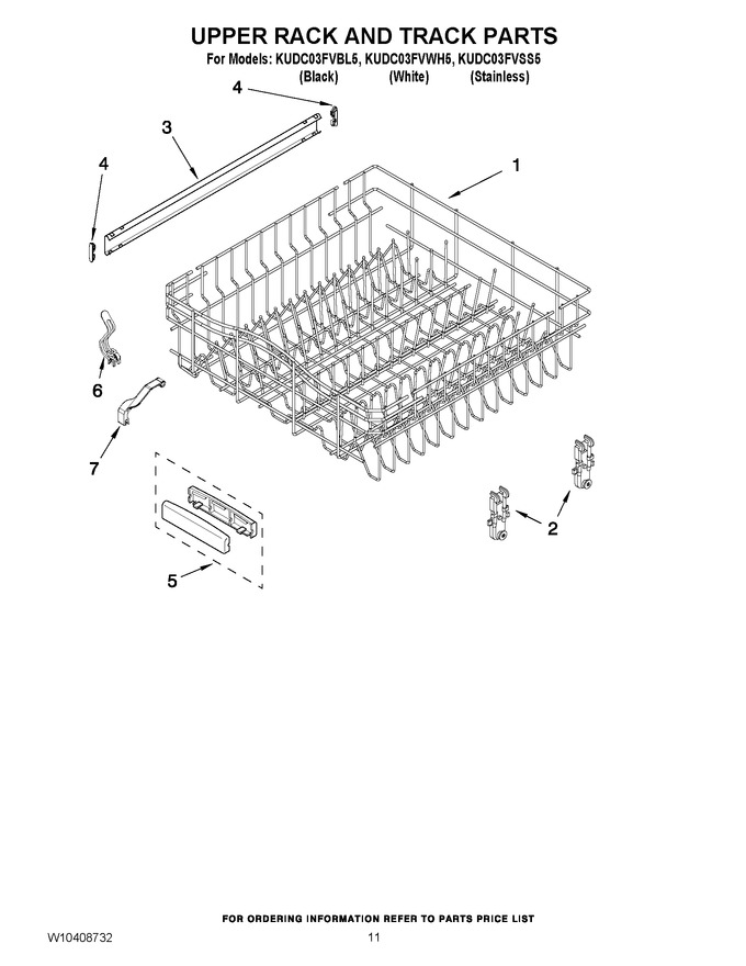 Diagram for KUDC03FVWH5