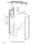 Diagram for 07 - Freezer Door Parts