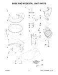 Diagram for 04 - Base And Pedestal Unit Parts