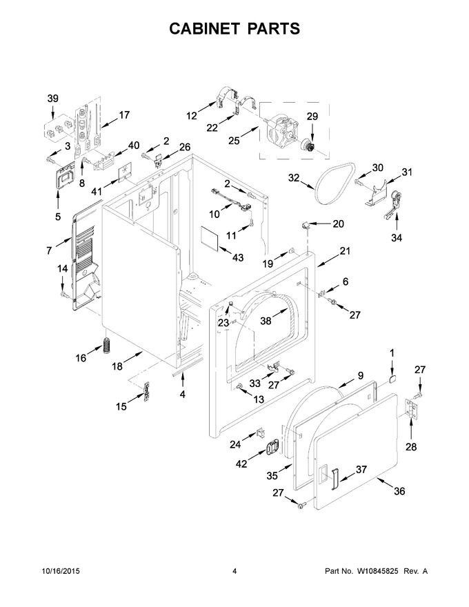 Diagram for WED4810EW1