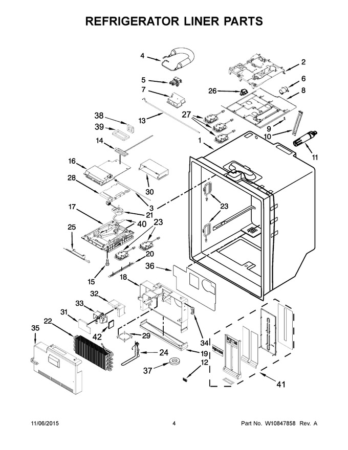 Diagram for WRX988SIBE03