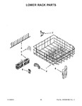 Diagram for 11 - Lower Rack Parts