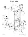 Diagram for 02 - Cabinet Parts