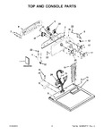 Diagram for 02 - Top And Console Parts