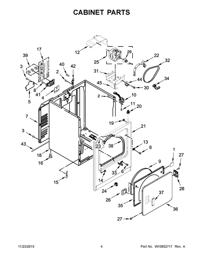 Diagram for WED4985EW0