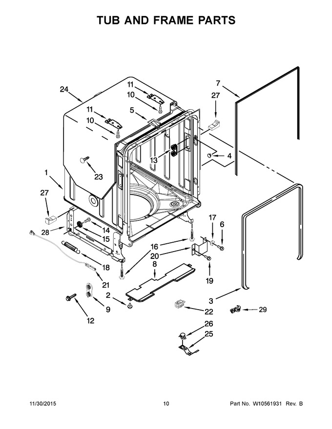 Diagram for KUDE60HXSS5