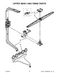 Diagram for 08 - Upper Wash And Rinse Parts