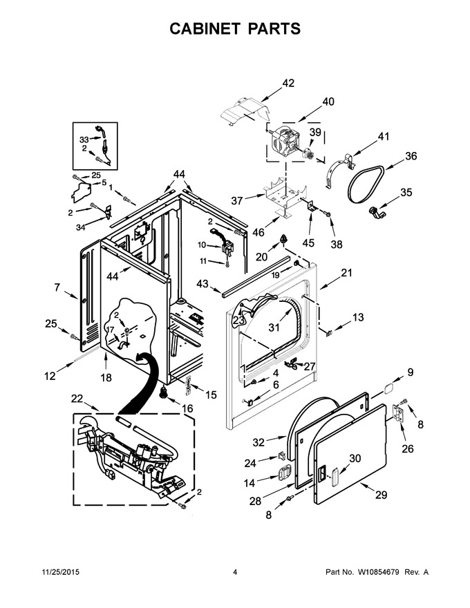 Diagram for WGD4985EW0