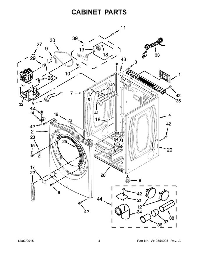 Diagram for WGD95HEDW1