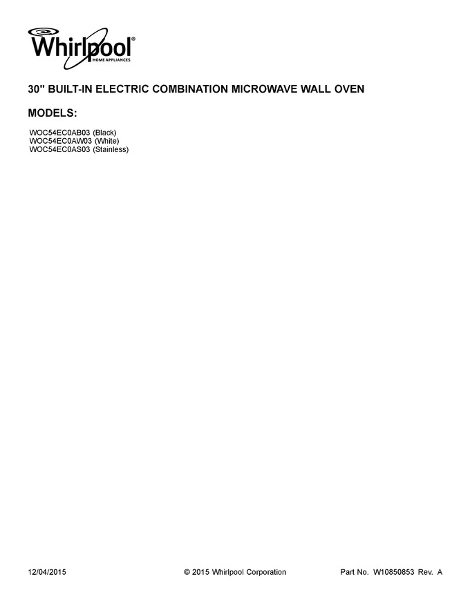 Diagram for WOC54EC0AB03