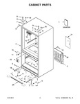 Diagram for 02 - Cabinet Parts