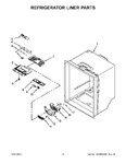 Diagram for 03 - Refrigerator Liner Parts