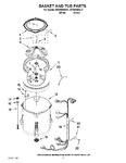 Diagram for 03 - Basket And Tub Parts