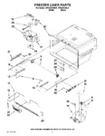 Diagram for 06 - Freezer Liner Parts