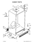 Diagram for 02 - Cabinet Parts