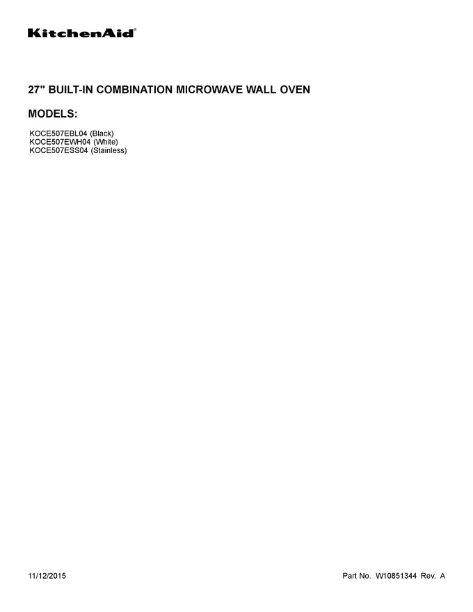 Diagram for KOCE507EBL04