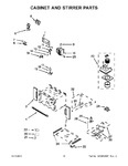 Diagram for 06 - Cabinet And Stirrer Parts