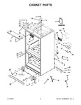 Diagram for 02 - Cabinet Parts