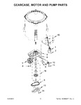 Diagram for 05 - Gearcase, Motor And Pump Parts