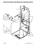 Diagram for 06 - Dryer Support And Washer Harness Parts