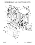 Diagram for 03 - Upper Cabinet And Front Panel Parts