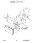 Diagram for 06 - Freezer Door Parts