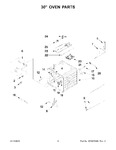 Diagram for 05 - 30" Oven Parts