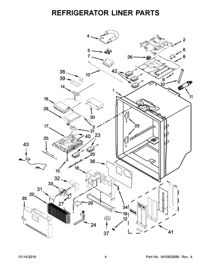 Diagram for WRV976FDEM01