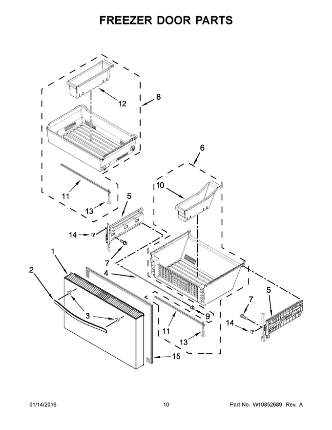 Diagram for WRV976FDEM01