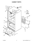 Diagram for 02 - Cabinet Parts